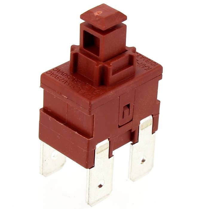 Interrupteur 4 cosses marche - arret pour Lave-vaisselle Brandt, Lave-vaisselle Curtiss, Lave-vaisselle Proline, Lave-vaisselle