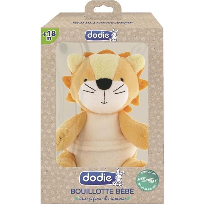 Dodie Accessoire Bouillotte Pépins de Raisins +18m Lion