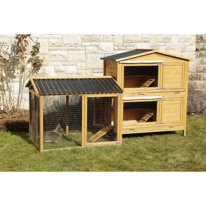 APPARTEMENT PRO Clapier pour rongeur - 118 x 61 x 130 cm