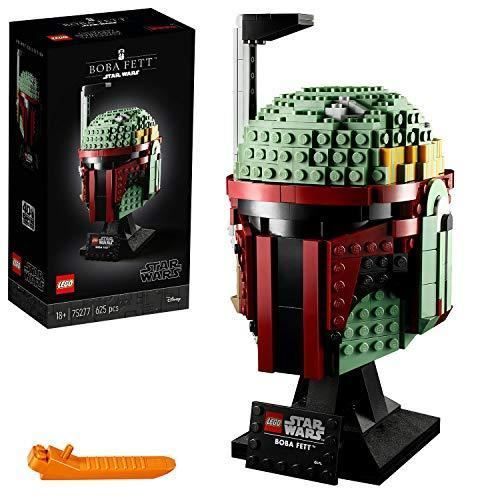 LEGO Star Wars Le casque de Boba Fett, jeu de construction, Modèle à construire et collectionner, 625 pièces, 75277 LEGO