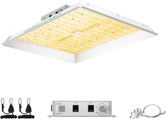 Mars Hydro TS1000 LED à spectre complet élèvent une lampe solaire à intensité variable pour la culture hydroponique des fleurs de lé