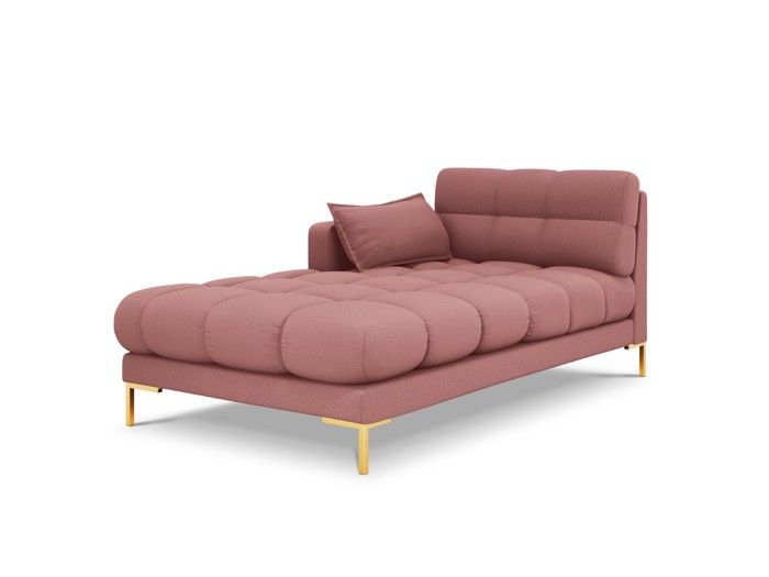 Méridienne Rose Tissu