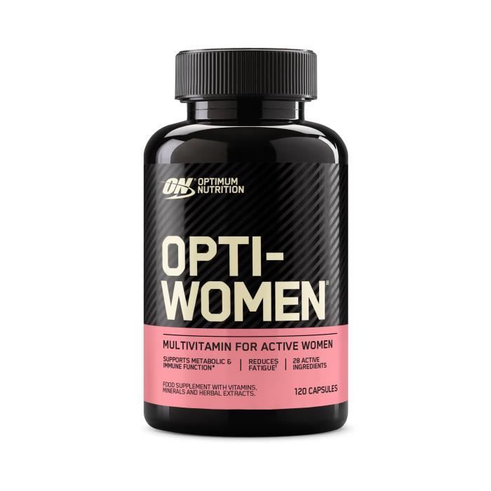 Opti-Women 120 com Standard Optimum Nutrition Pack Nutrition Sportive