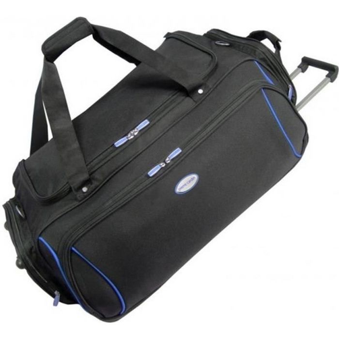 Valise Cabine Pierre Cardin Noir et Bleue