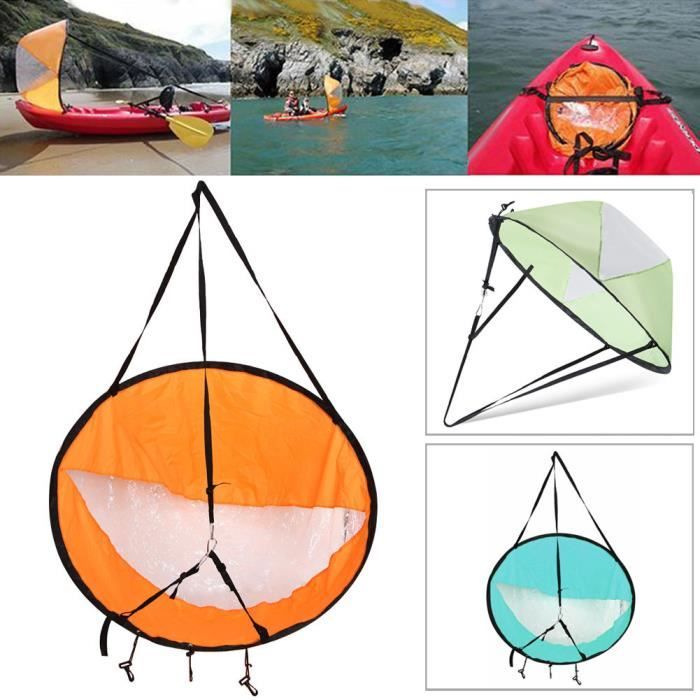 ROKOO Voile de Kayak portable Sous le Vent du Vent Paddle pour Bateau Gonflable