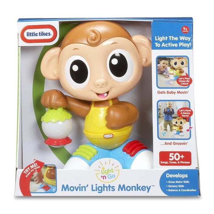 SPLASH TOYS Moving Light Monkey - Singe Danseur