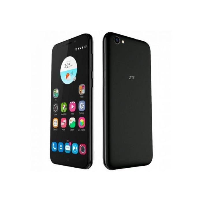 Smartphone ZTE A6 LITE 5,2- Quad Core 1.1 GHz 16 GB 2 GB RAM Dual SIM Noir