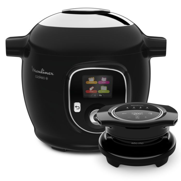 Moulinex cookeo multicuiseur 180 recettes + extra crisp - vue 4