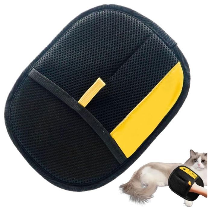 Gant Ramasse Poils pour Chien et Chat – Gant de Toilettage et Nettoyage Canapé Vêtements – Élimine Poils d’Animaux Facilement