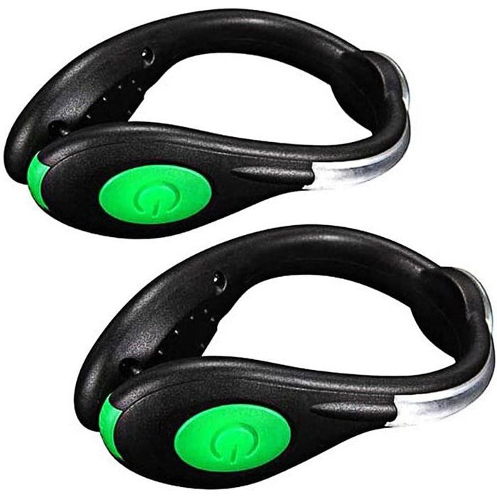 Clips LED pour chaussures rechargeables USB - Sécurité course nocturne - Modes RGB et fixe - Jogging marche cyclisme - 1 paire