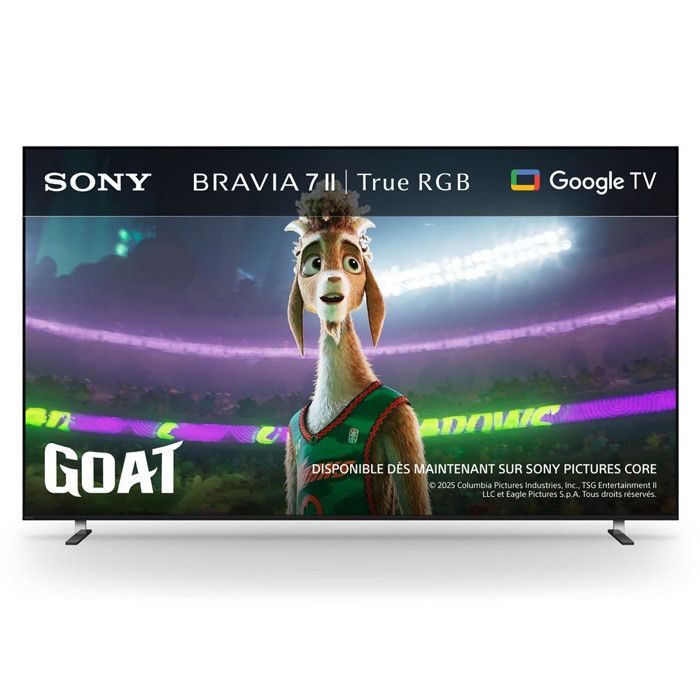 Téléviseur Sony BRAVIA 7II 85 pouces Micro RGB