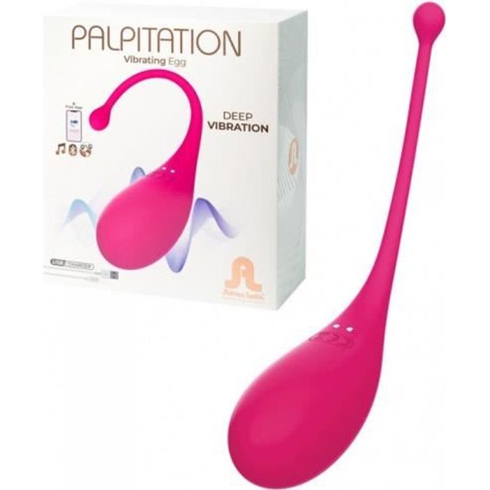 Oeuf Vibrant Connect - ADRIEN LASTIC - Palpitation - 9 Modes de Vibration  - Waterproof IPX7 - Rechargeable USB - Cdiscount Boutique Erotique