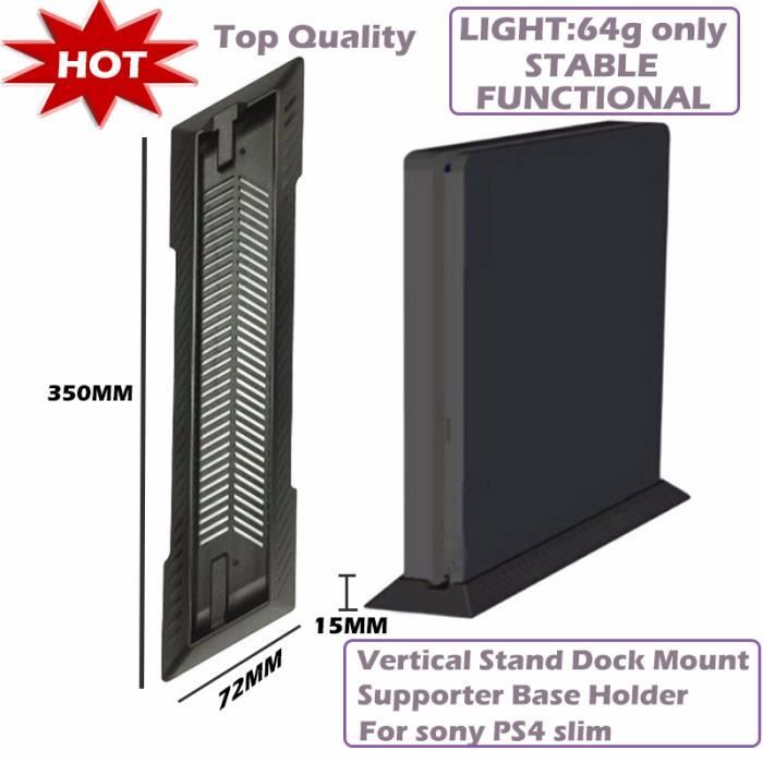 Ps4 Support Support vertical pour console PS4 Slim S6, support de support de ...