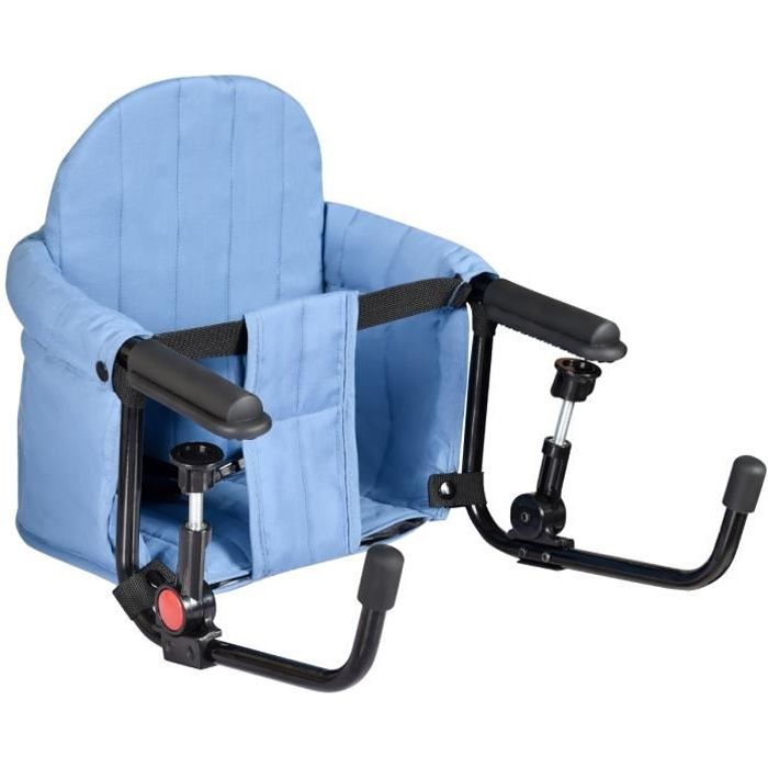 Costway Siege De Table Pour Bebe 6 12mois Charge Maximale 15kg Fixation Stable Avec Ceinture De Securite Poche De Rangement Bleu Achat Vente Rehausseur Siege Cdiscount