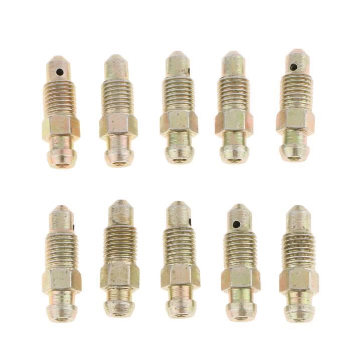 Vis De Purge De Frein M8 1mm Avant Et Arriere De Voiture 26 Pieces Achat Vente Levier De Frein A Main Vis De Purge De Voiture 10 Cdiscount