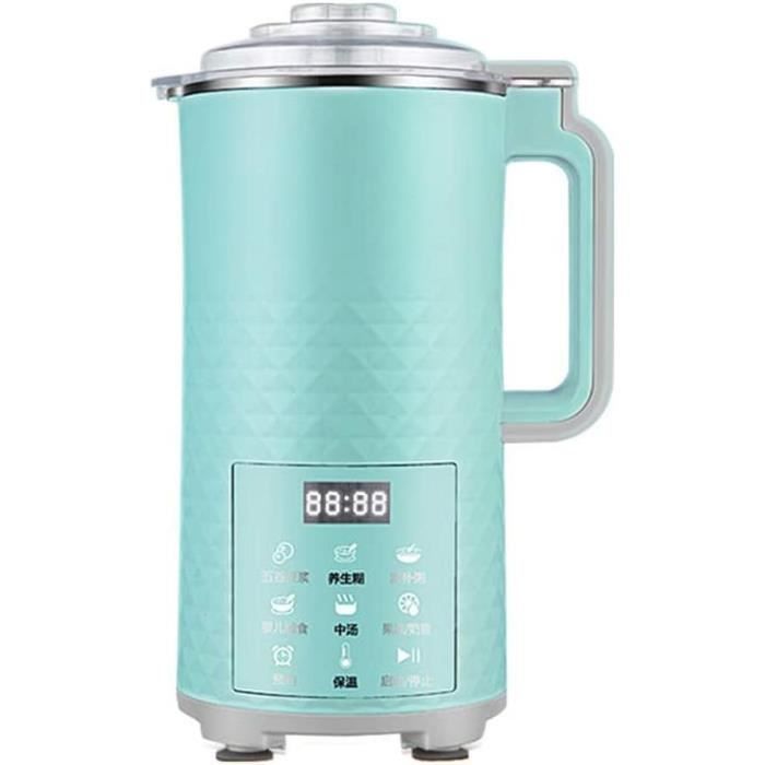 Machine à Lait Végétal Automatique 1.4L - 16 Lames, Pour Lait De Soja, Noix, Avoine, Jus - Fonction Maintien Au Chaud 6h