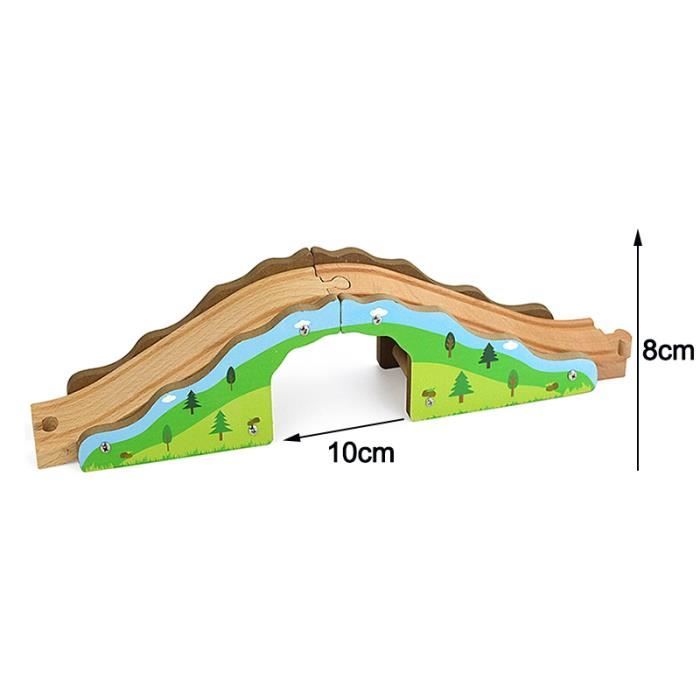 EICHHORN TRAIN EN Bois Train Chemin de Fer Dans Grands Paquet Avec 25 Pièces EUR 42,34 - FR