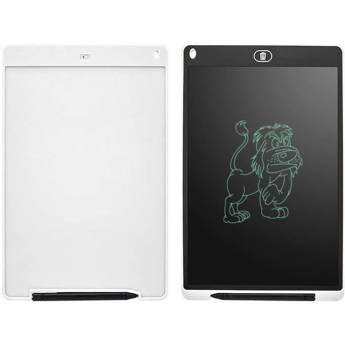 Lot De 2 Ardoises Numériques LCD Effaçables Pour Enfants - Tablettes D'Écriture Électroniques Couleurs Vives