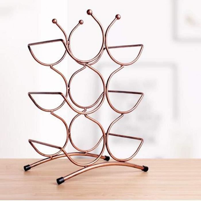 JUOPZKENN Organiseur De Vin Empilable En Plastique Transparent Pour Affichage à La Maison, Casier à Vin, Support De Bouteilles De Vin (1 Transparent