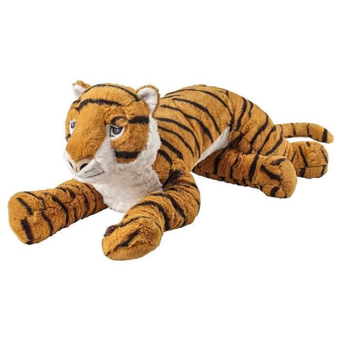 DEAR BEAR Ours en Peluche geante XXL Tigre Ron 70cm Multicolore Cdiscount Jeux Jouets