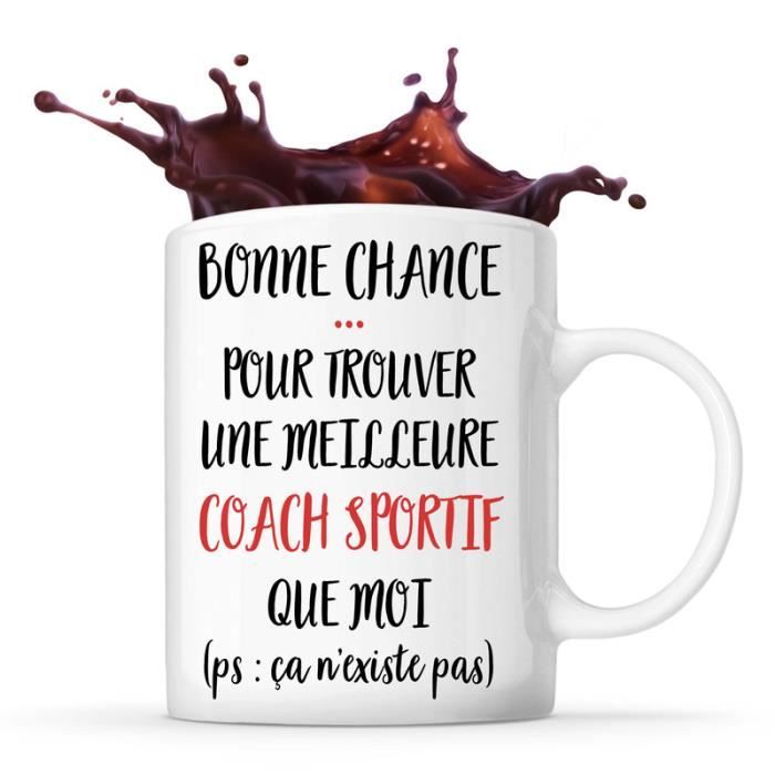 Tasse-Mug Meilleur Coach Licorne - Idée Cadeau Humour Original Anniversaire