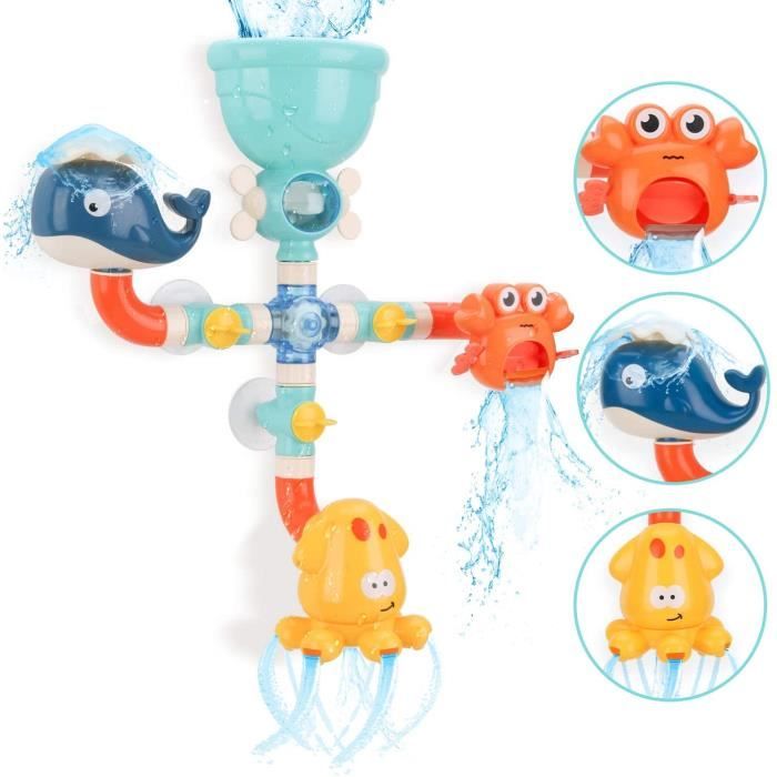Stillcool Jouet D Eau Pour Salle De Bain Bebe Et Enfants Jeu Tuyeau Folies Douchette De Bebe Robinet Pulverisant De L Eau Enfants Cdiscount Puericulture Eveil Bebe