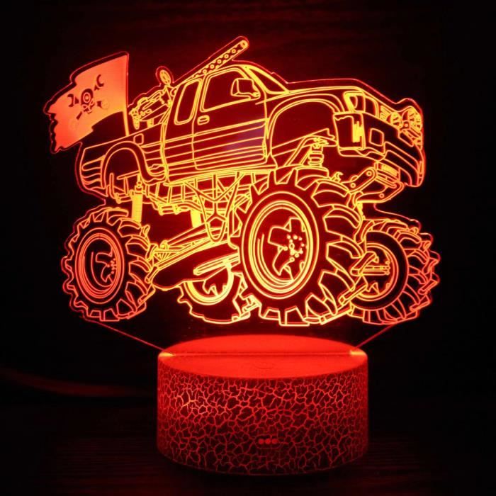 Veilleuse 3D Naruto Sasuke lampe de bureau LED tactile sept couleurs
