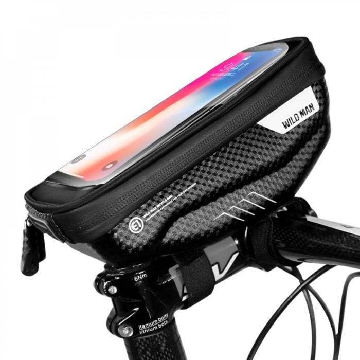 Sac Pour Velo No3226 Noirvtt Sacs Velo Etanche Pluie Vtt Avant Sac Etui Telephone Portable Velo Top Tube Sac Velo Accessoires Velo Prix Pas Cher Cdiscount