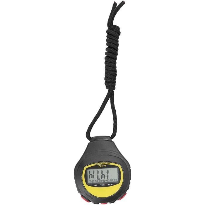 Chronomètre de sport digital Dual Chrono 100 mémoires Chronomètre de sport digital Dual Chrono 100 mémoires