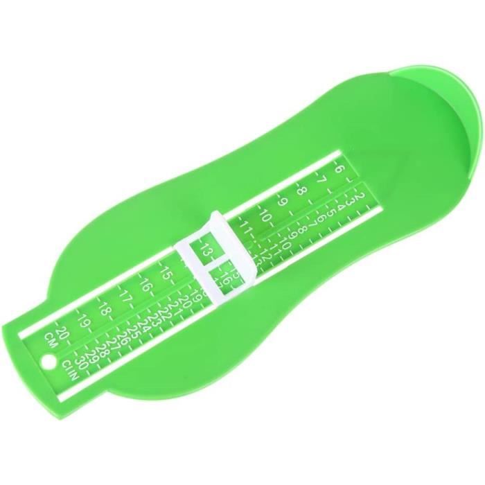 Taille pied cm on sale enfant
