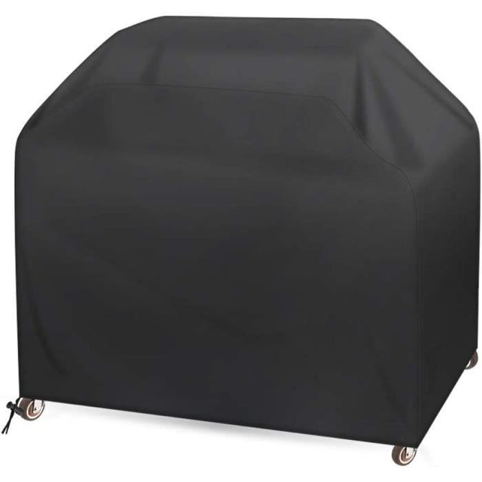 ABRUS Housse Protection Barbecue Étanche 70x80 Cm - Résistante UV Vent Neige - Protection Extérieure Durable