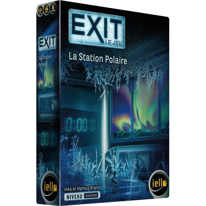 Exit Le Jeu La Station Polaire Jeu De Societe Escape Games Iello Achat Vente Jeu Societe Plateau Cdiscount