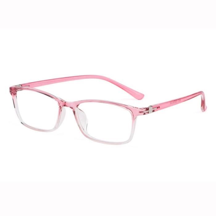 Monture lunette rose femme store