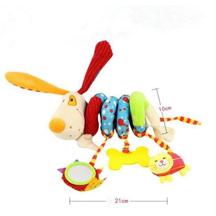 Jouet D Eveil Spirale Activite Suspendre Jouet Poussette Twisty Frise Lit Pendaison Decor Jouet Pour Bebe Fille Garcon Chien Cdiscount Puericulture Eveil Bebe