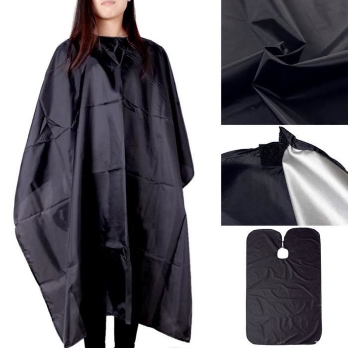 Salon De Coiffure Shampooing Robe Cap Etanche Noir Cdiscount Au Quotidien