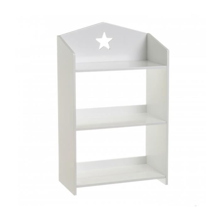 Etagere Bibliotheque Blanche Chambre Enfant 0 000000 Achat