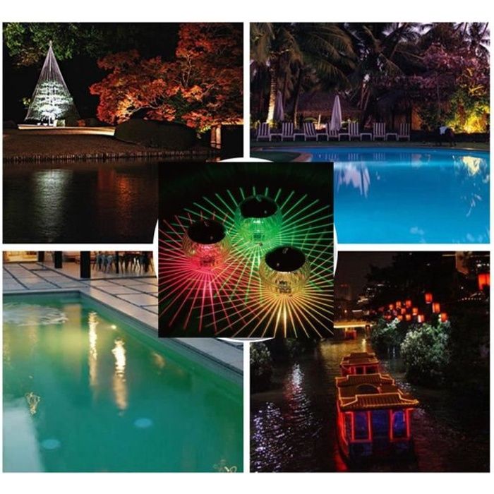 Eclairage Bestway LED 7 couleurs piscine et spa