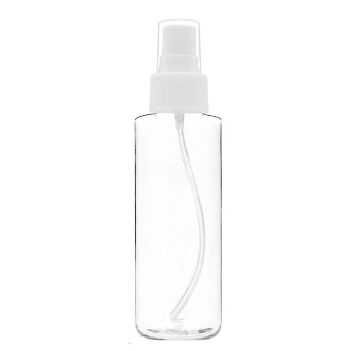 Flacon Vaporisateur Vide 100ml - En Plastique PET Transparent - Rechargeable Pour Parfum, Cosmétiques - Voyage - Couleur Aléatoire