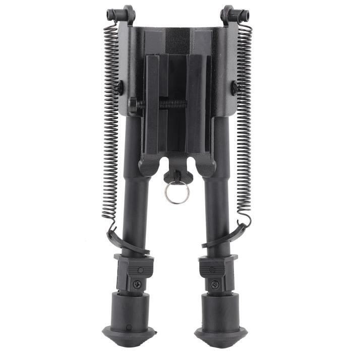 Bipied Tactique 6-9 Pouces – Hauteur Réglable, Pivotant, Attache Rapide – Neuf
