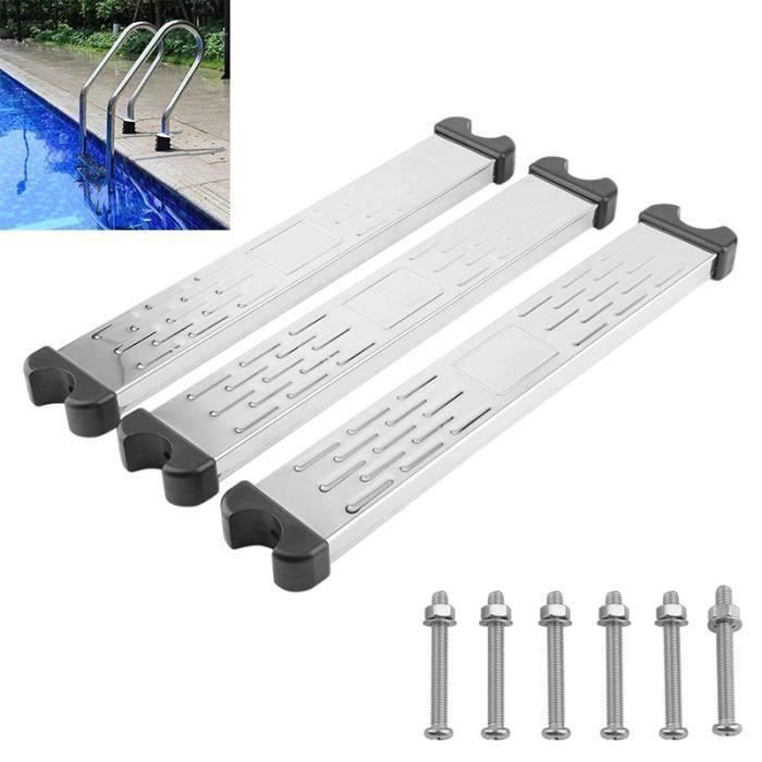 Wswqop Lot de 3 Connecteurs pour Frites de Piscine, Accessoires de Flottaison en PEBD pour Les Passionnés de Piscine, Les Activités Familiales, L'entraîn, 6 x 2 Locher