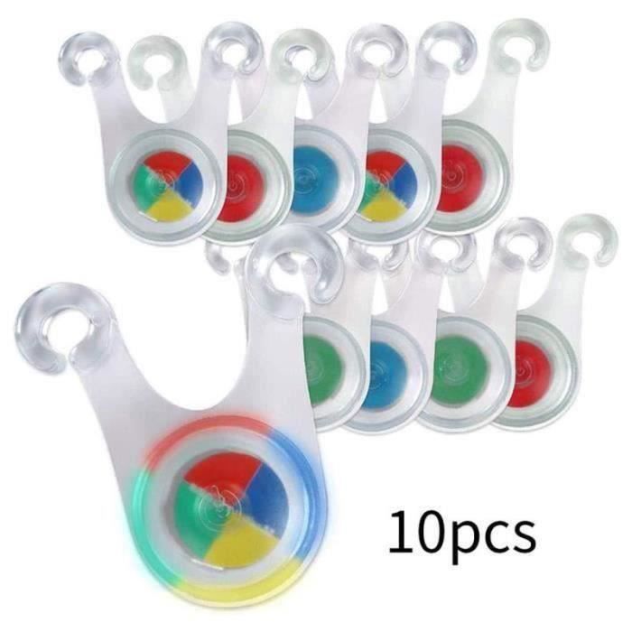 Haubans Réfléchissants COM-FOUR - Lot De 8x4m | Pour Tente Camping, Anti-Vent, Jaune Fluorescent