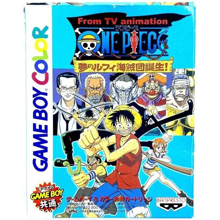 Un jeu One Piece sur Game Boy Avance traduit en français – Le Mag de MO5.COM