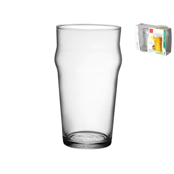 Bormioli Rocco Lot de 6 verres sur pied à bière, 53 cl Bormioli Rocco Lot de 6 verres sur pied à bière, 53 cl