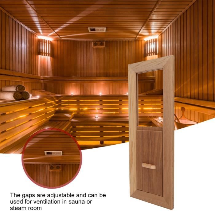 Houten lampenkap wandmodel - Sauna Shop