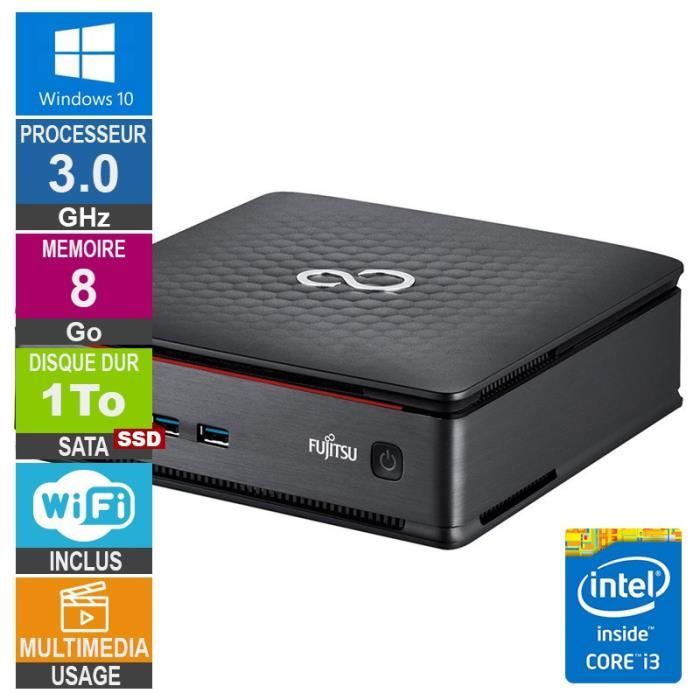 Mini-ordinateur de bureau HP EliteDesk 705 G2 Tiny AMD PRO A8-8600B