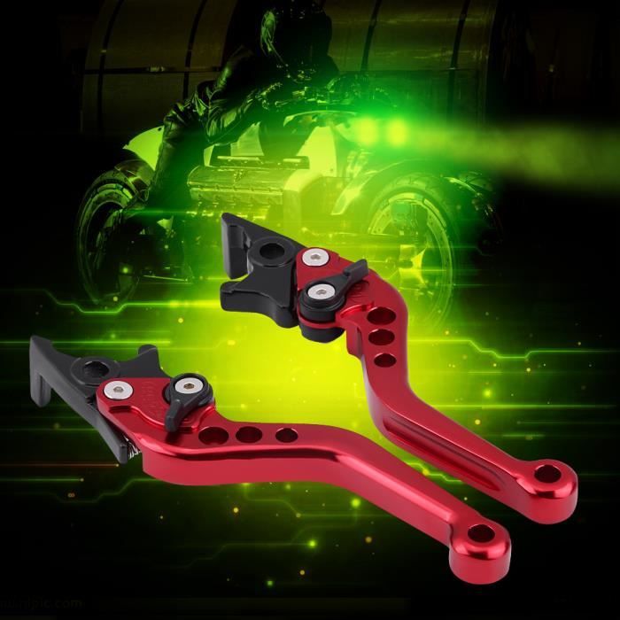 Levier De Frein Double Poignée Droite + Accélérateur Double Pouce 22 Mm – Idéal VTT, Moto, Scooter