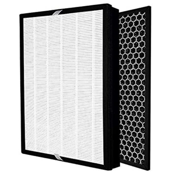 Kit De 2 Filtres à Charbon HEPA Pour Purificateurs Philips Series 800 - Remplace FY0194/30 & FY0293/30 - 13