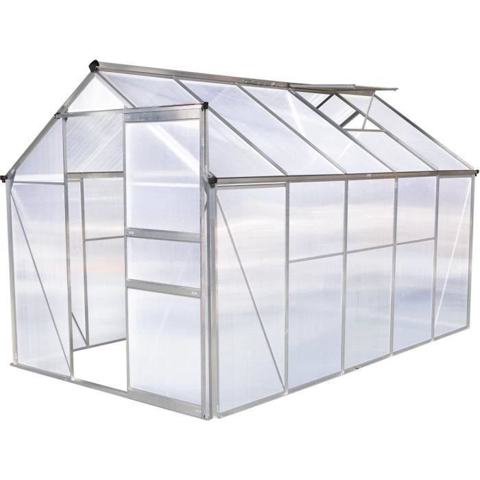 Serre Jardin Polycarbonate Hortensia 6m Achat Vente Serre De Jardinage Serre Jardin Polycarbonate Ho Cdiscount