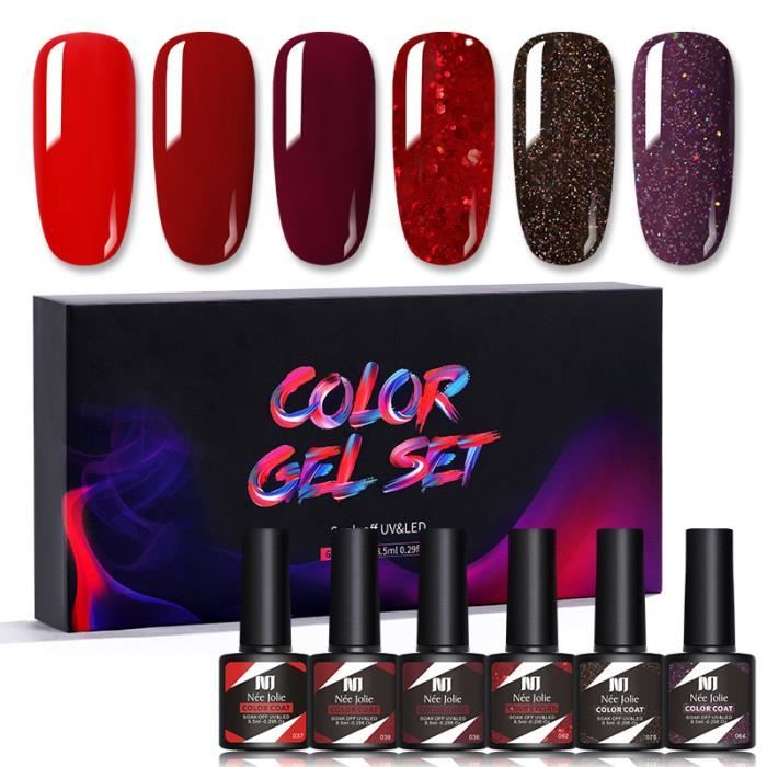 Set De Vernis à Ongles Gel UV/LED – 31 Pièces De 8 Ml, Sans Marque