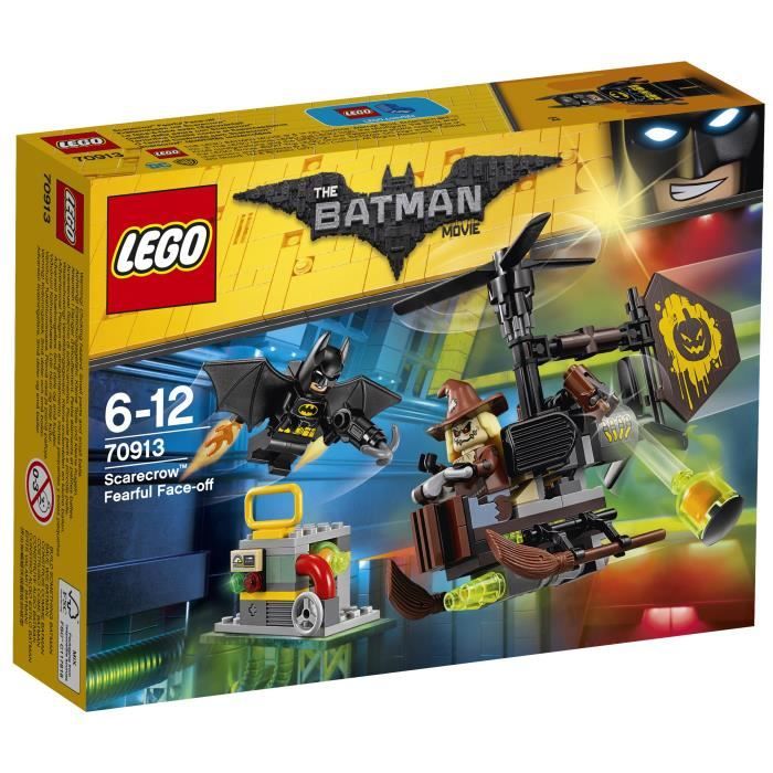 LEGO® Batman Movie 70913 - Le face-à-face avec l’Épouvantail™ - Jouet Garçon
